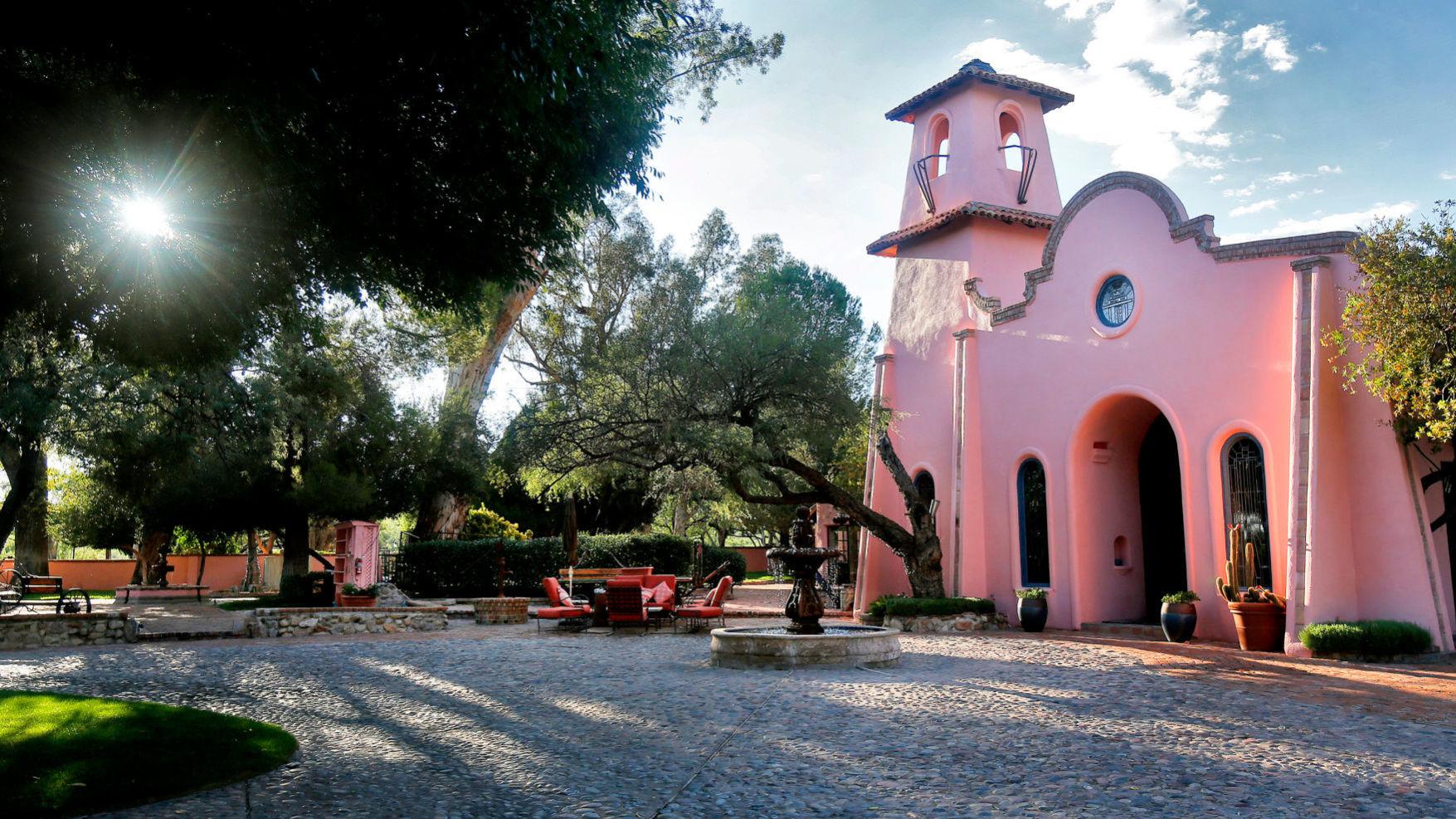 Hacienda tucked inside a state park north of Tucson going to auction
